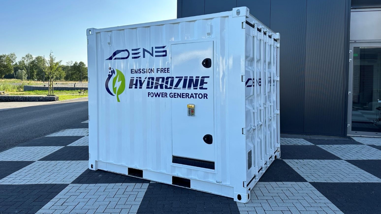 Hydrozine, oftewel mierenzuur staat aan de basis van dit aggregaat van DENS in Helmond. (Beeld: DENS)