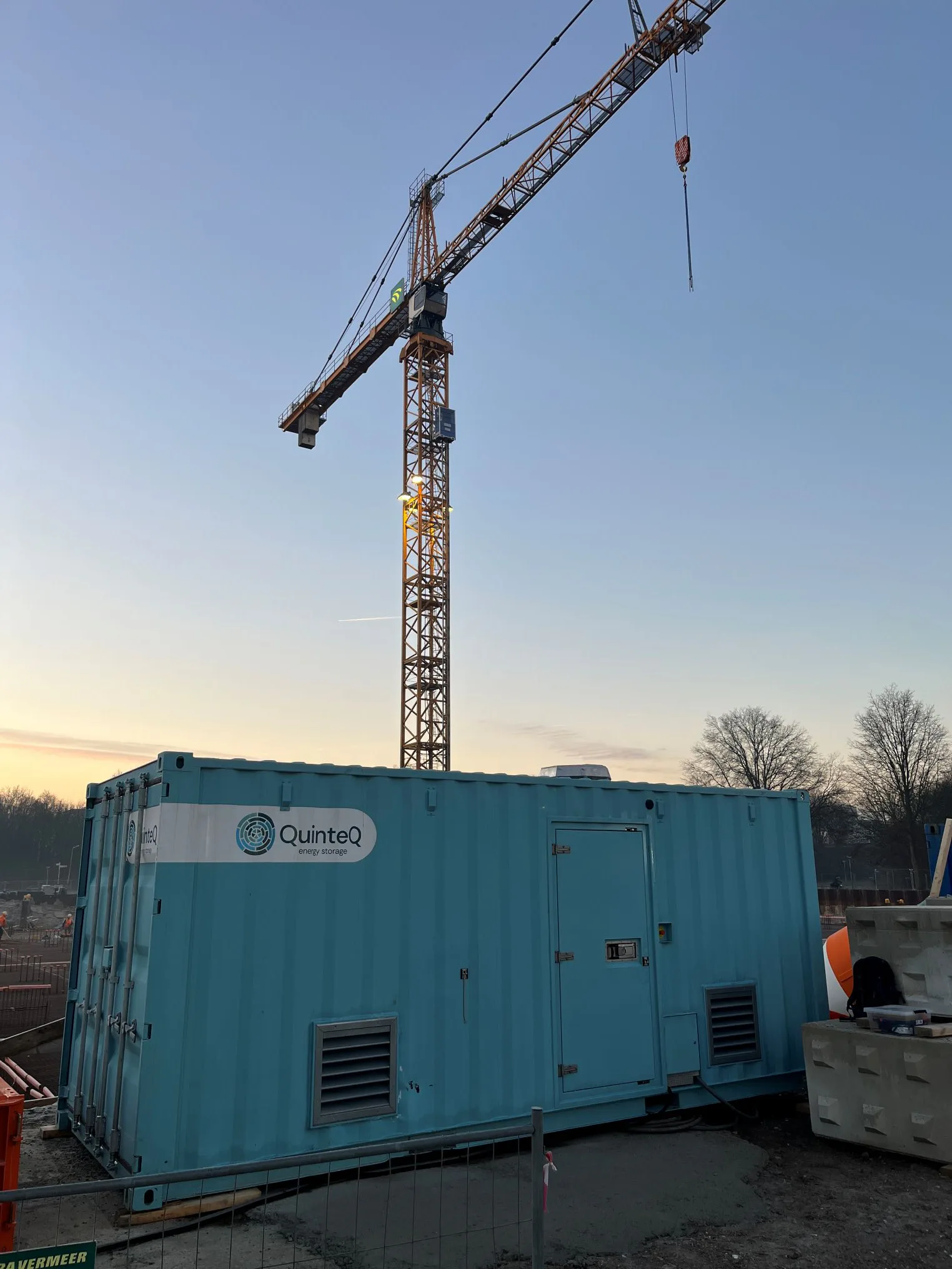 Vliegwieltechnologie is speciaal geschikt om piekvermogens op te vangen. (Beeld: QuinteQ)