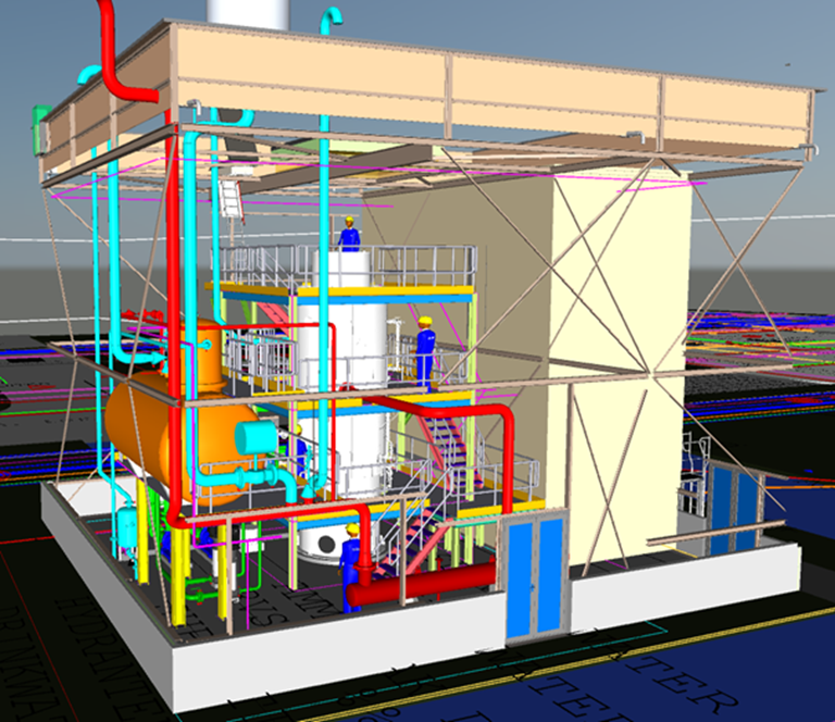 De geplande e-boiler. Foto: ENGIE.