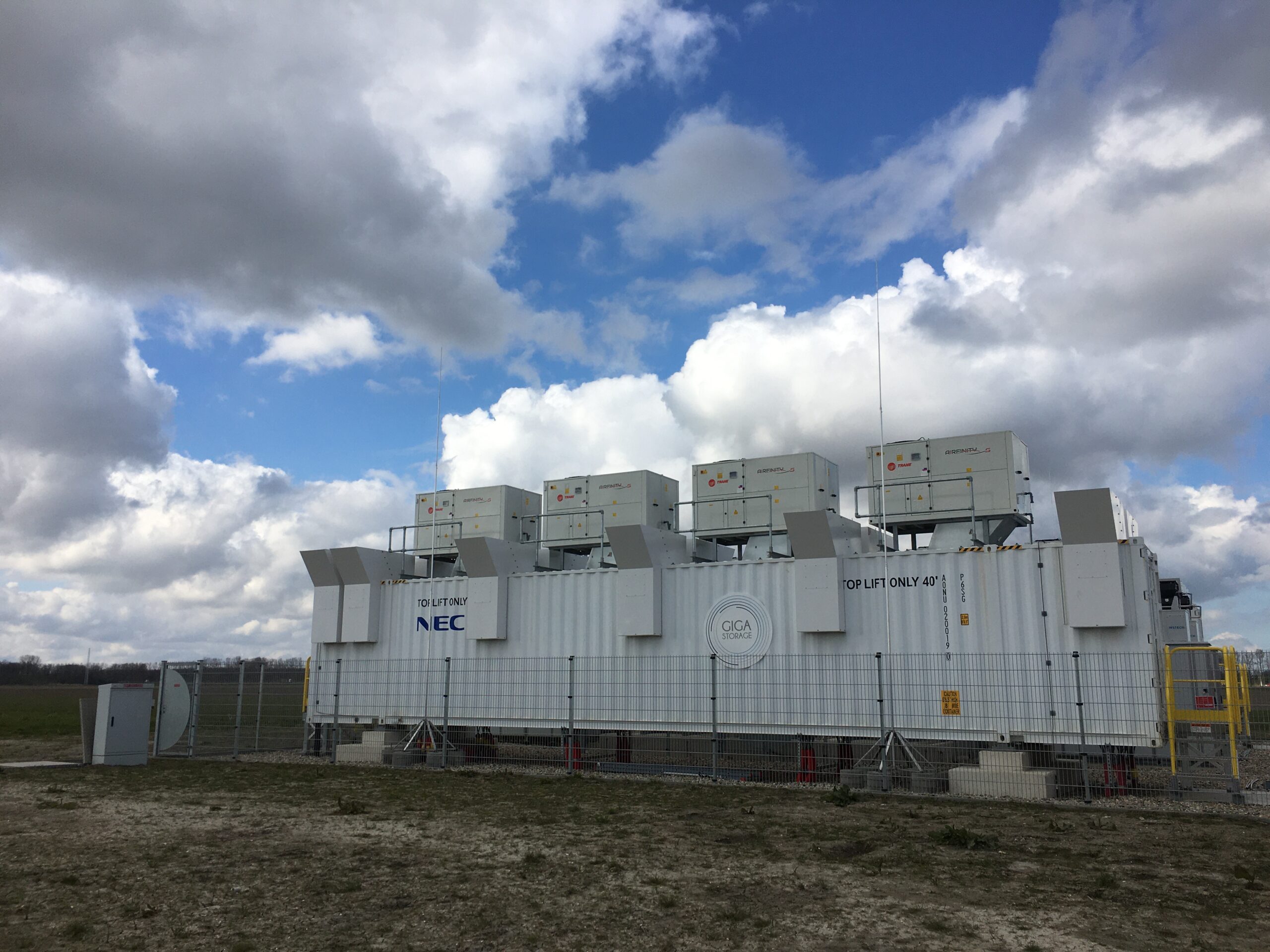 De Rhino batterij van ENGIE. Foto: Tijdo van der Zee