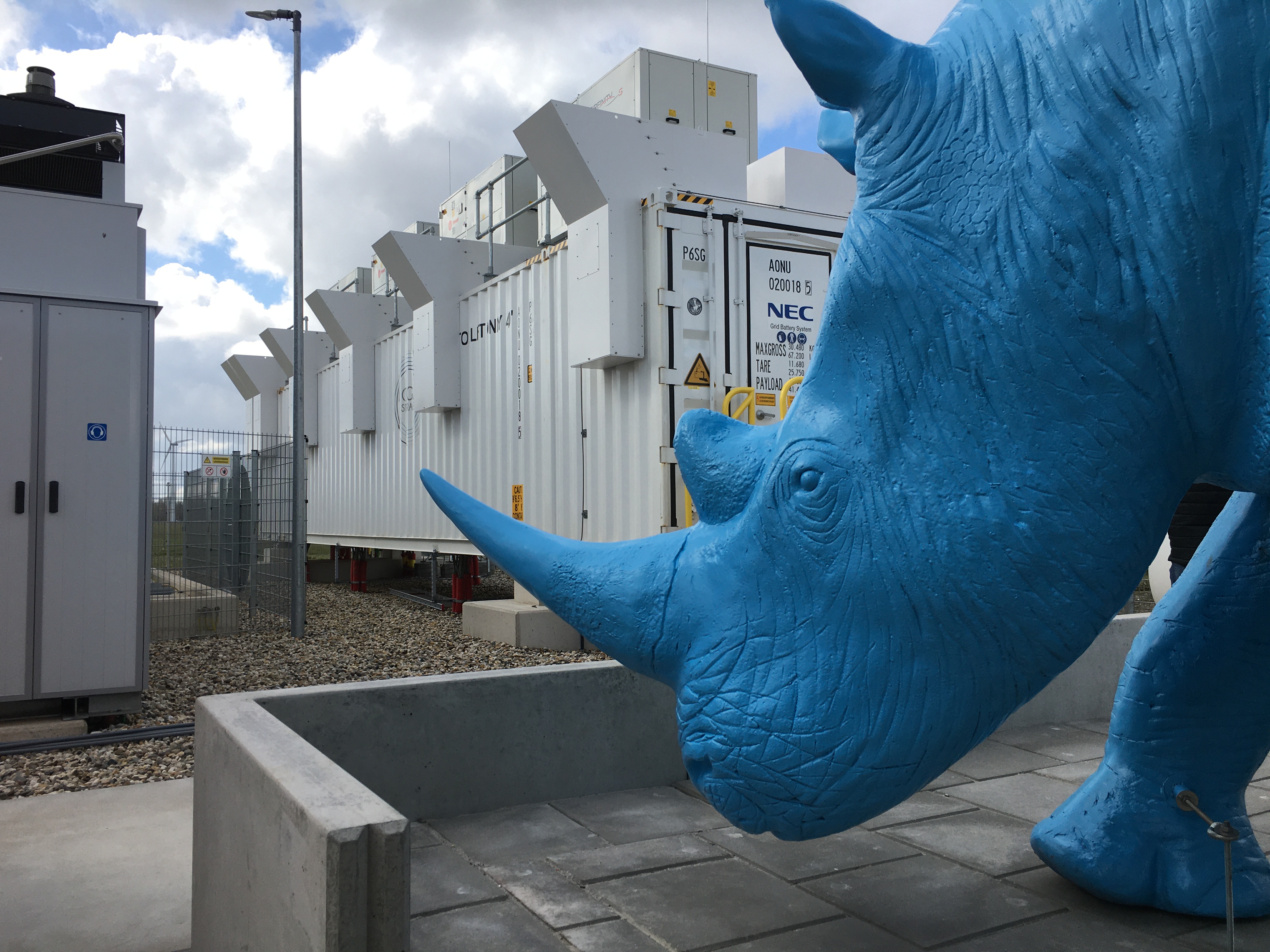 De Rhino batterij van GIGA Storage. Foto: Tijdo van der Zee .