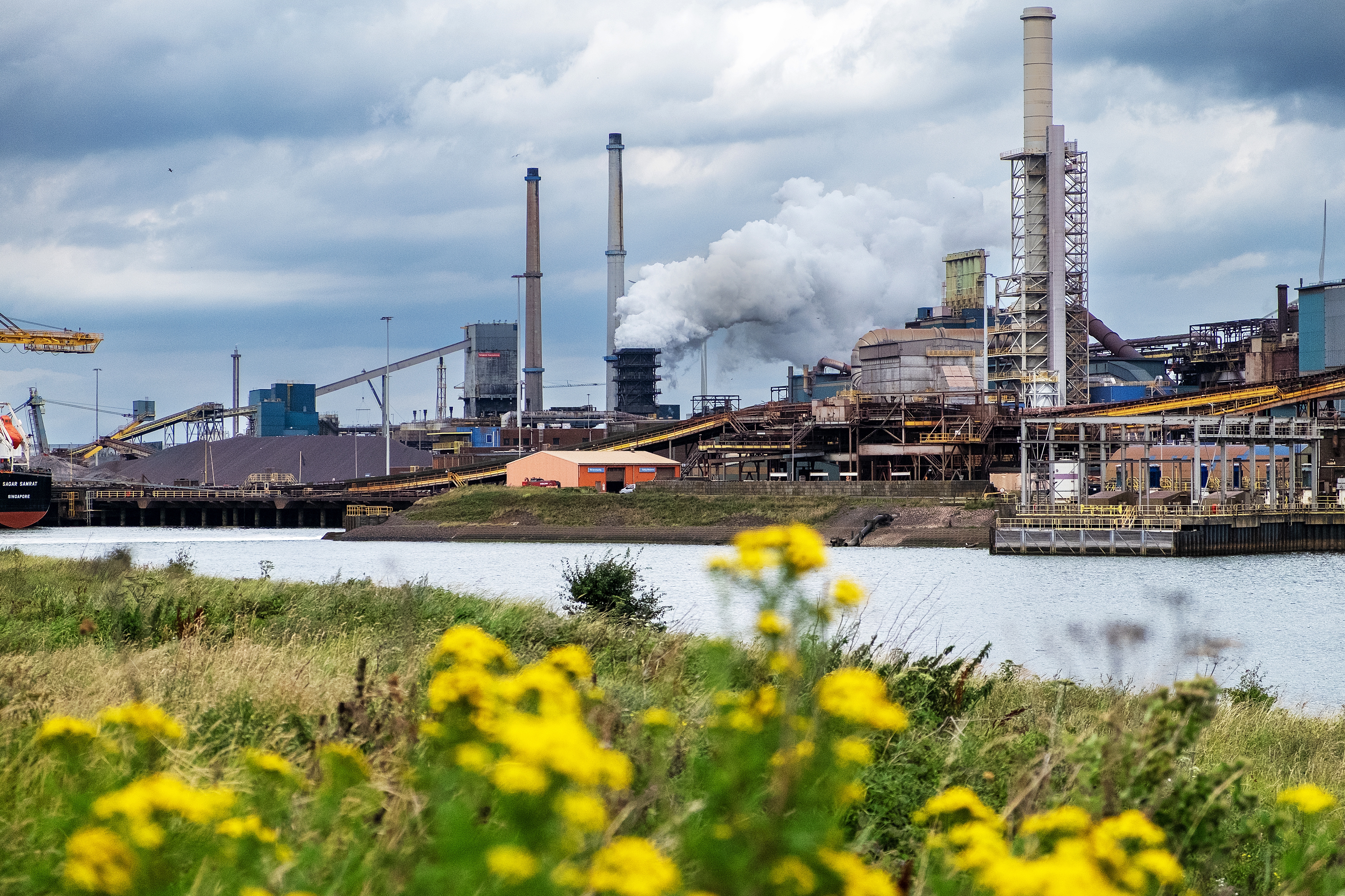 Tata Steel in IJmuiden. Foto: ANP / Hollandse Hoogte / Hans van Rhoon