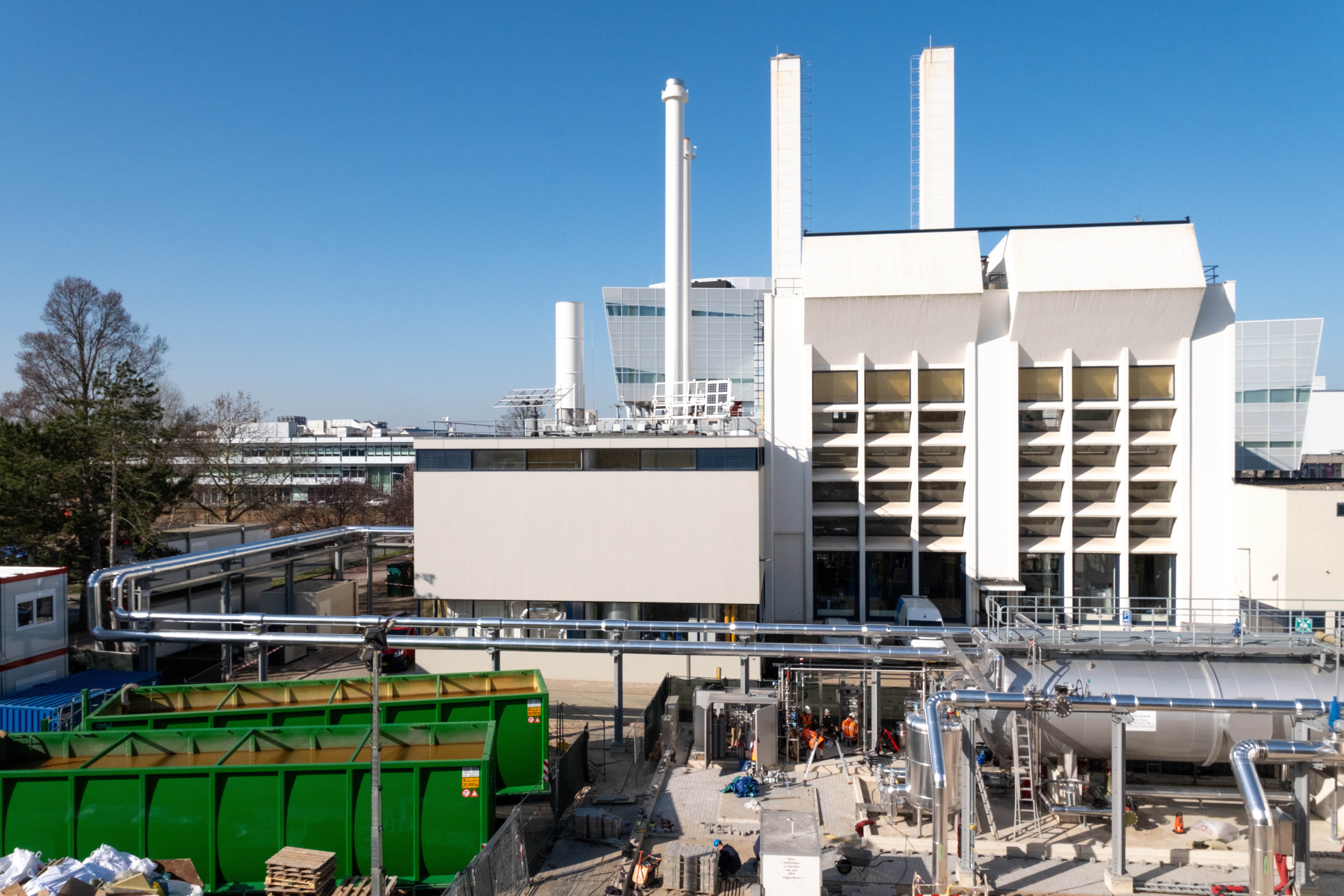 Geothermie Delft levert sinds 25 februari warmte aan het warmtenet (Foto: Helene van Rijn/ANP)