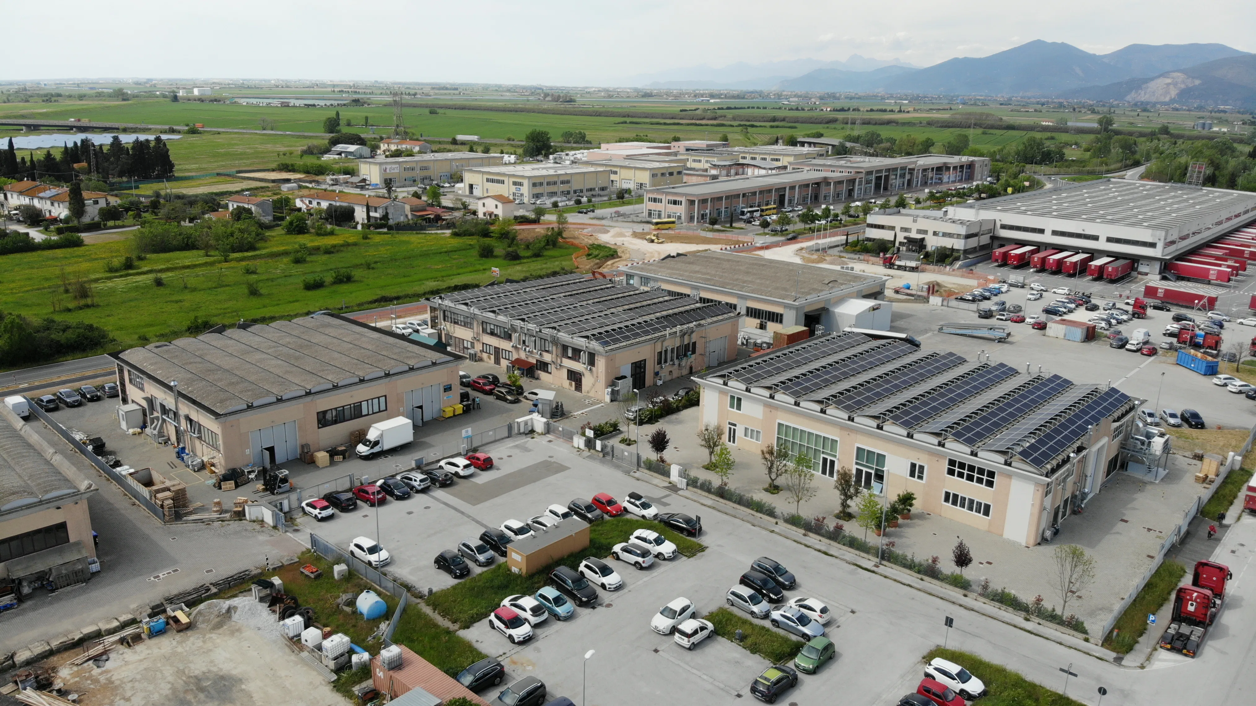 Fabriek van Enapter in Pisa. Foto: Enapter/dji camera