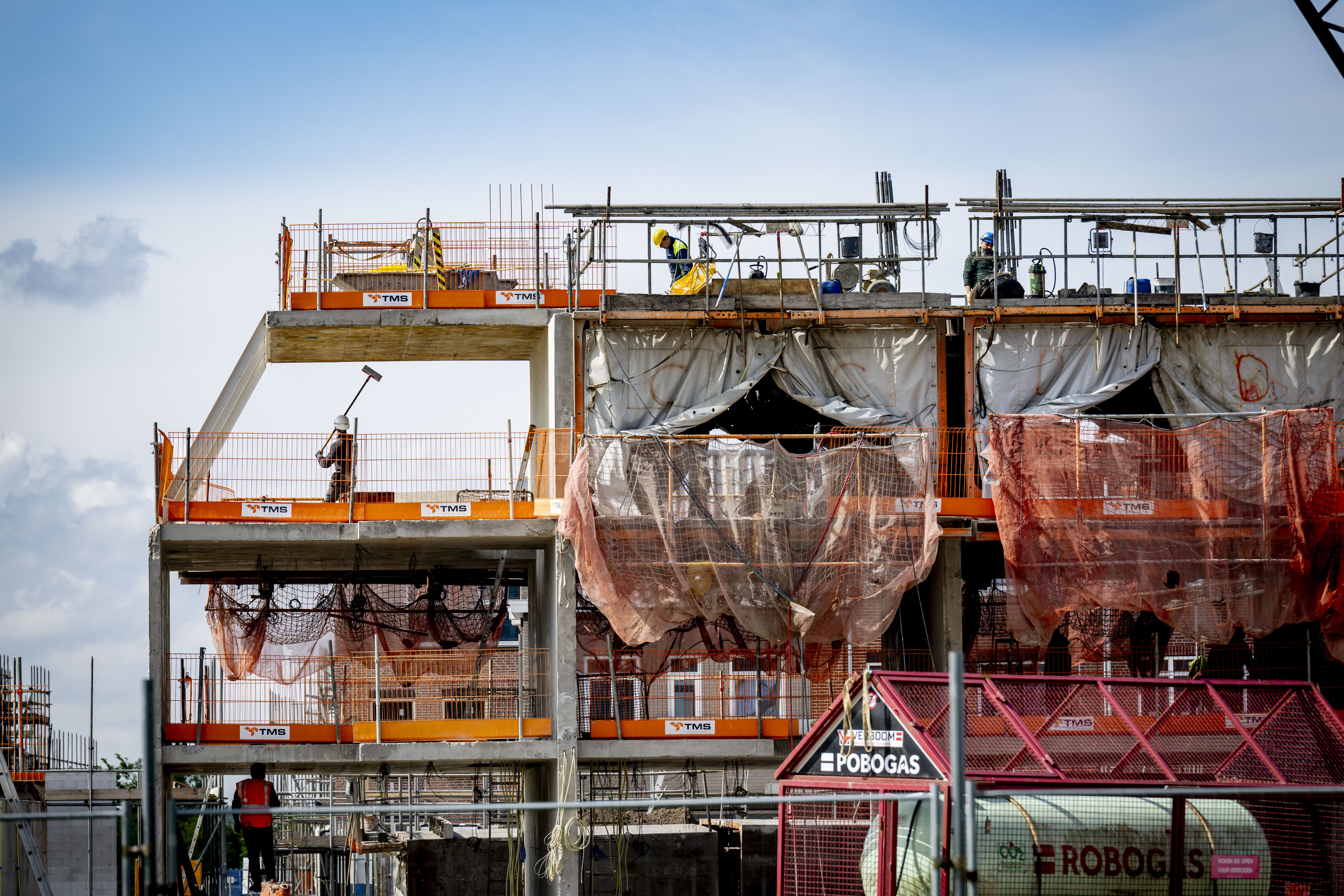 Nieuwbouw in Noordwijk. Foto: Robin Utrecht/ANP 