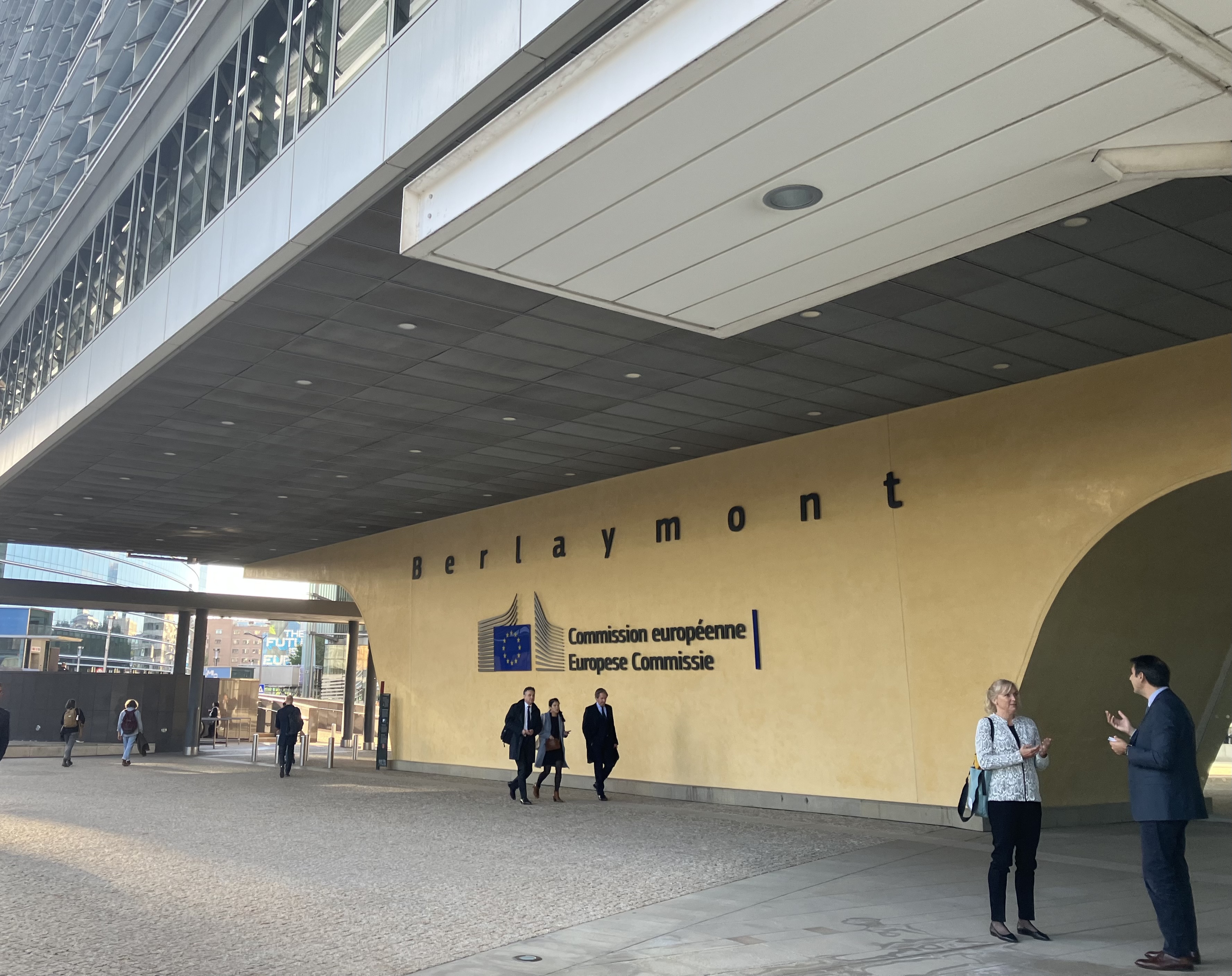 Berlaymont-gebouw in Brussel, waar de Europese Commissie zetelt. Foto: Tijdo van der Zee
