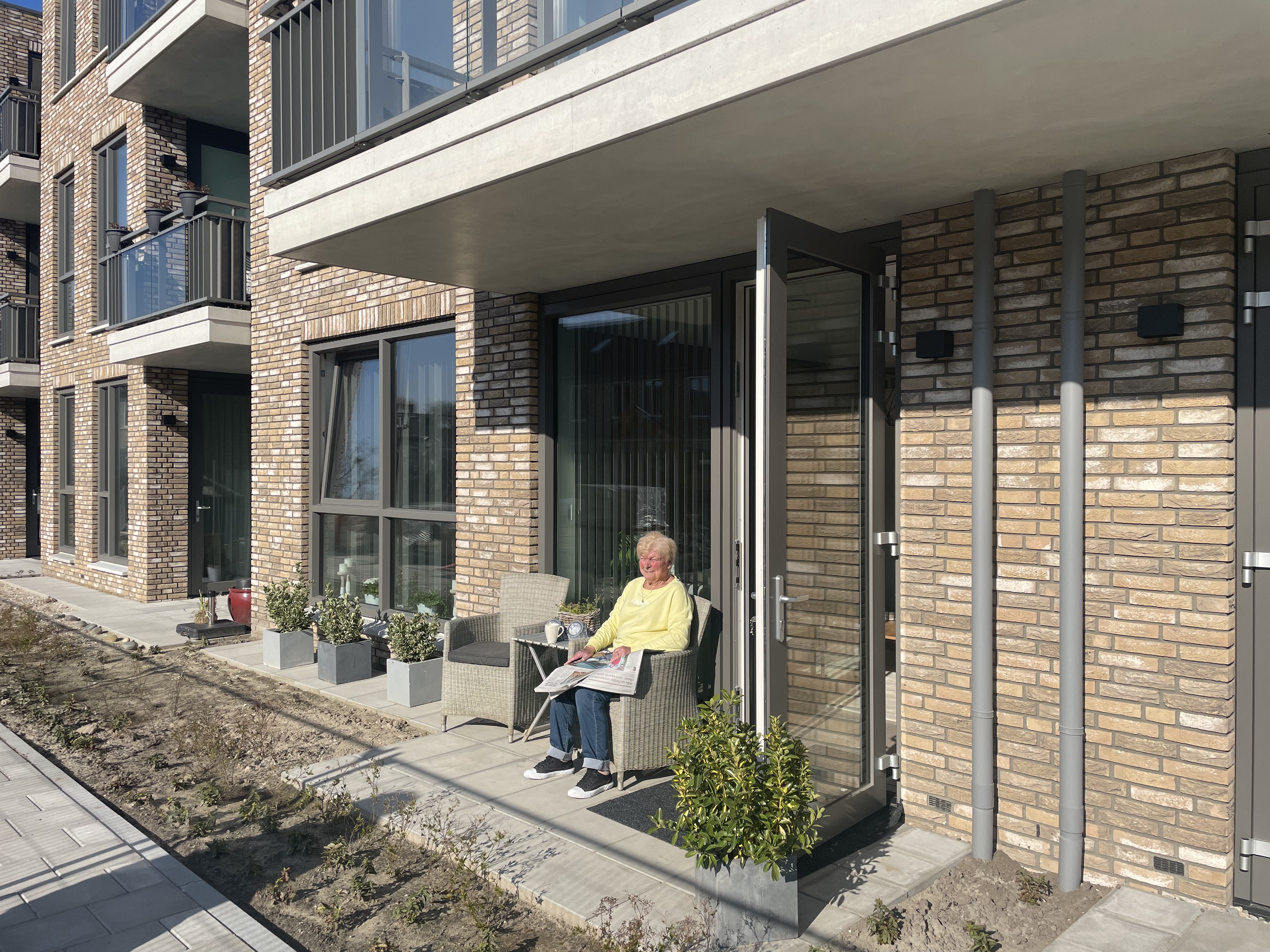 Oranjebuurt in Hendrik-Ido-Ambacht in aanbouw. Foto: Zwaluwe Bouw 