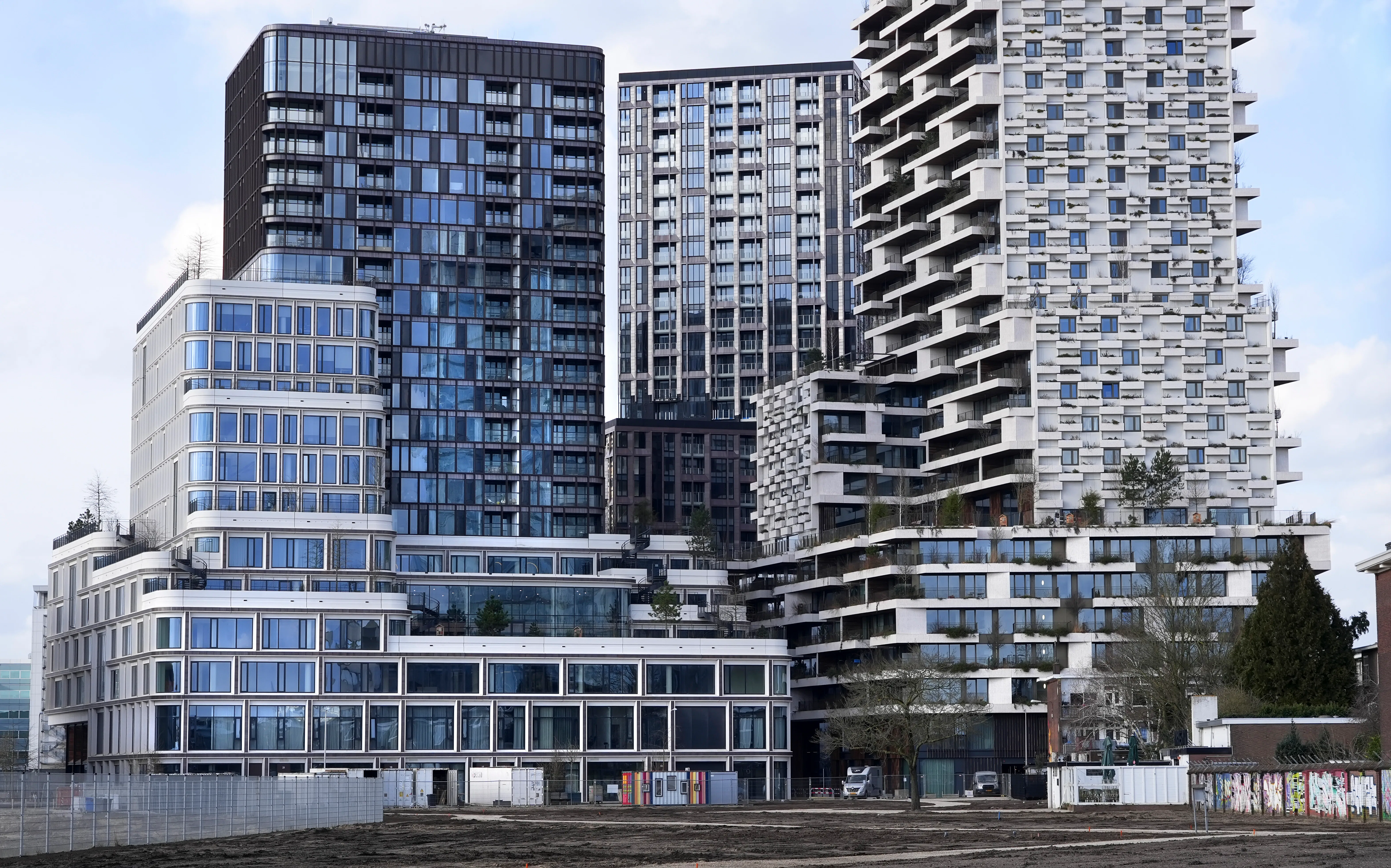 Het Beurskwartier in Utrecht. De nieuwe wijk moet ongeveer 3.000 woningen krijgen. Foto : ANP/Hollandse Hoogte/Berlinda van Dam
